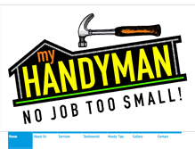 Tablet Screenshot of myhandymanroc.com